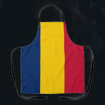 Chad Flag Schürze<br><div class="desc">Patriotische Flagge des Tschad.</div>