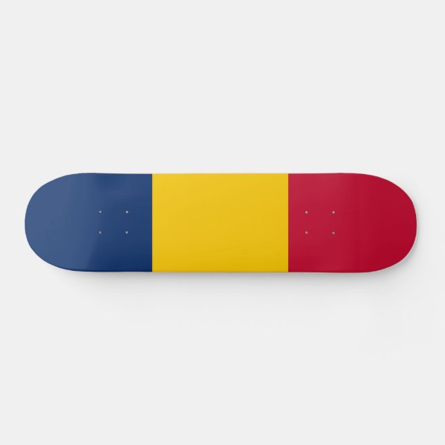 Chad Flag Skateboard (Horizontal)