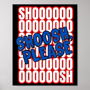 Chad Gable Shoosh bitte Poster