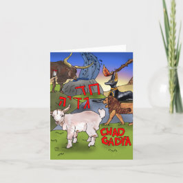 Chad Gadya - Happy Passover Kid - Karte