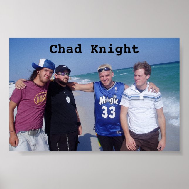 Chad Knight Band Beach Poster (Vorne)