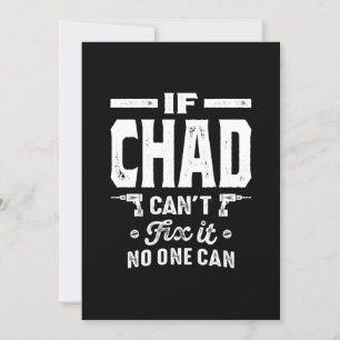 Chad Personalisiert Name Birthday Einladung