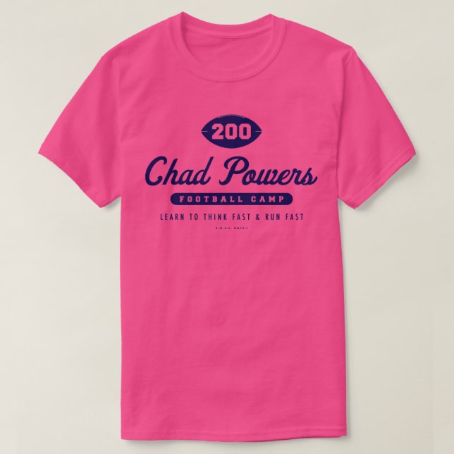 Chad Power Camp Blue T-Shirt (Design vorne)