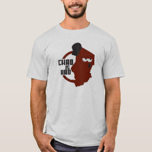 ChadisRad.com-Hauptleitungs-Logo T-Shirt