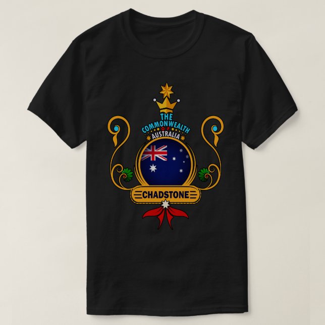 Chadstone Vorort Australian Flag Souvenir T-Shirt (Design vorne)