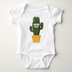 Chadwick der Cantankerous Kaktus Baby Strampler