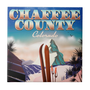 Chaffee Landkreis, Colorado Skipposter. Fliese