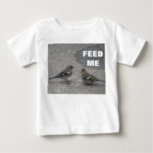 Chaffinch Fütterte Me Baby T-shirt