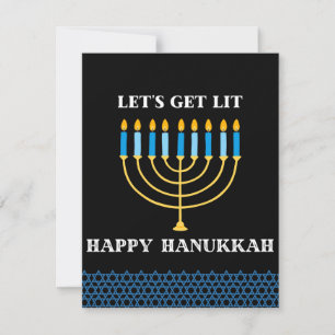 Chag Hanukkah Sameach 2021 Feiertagskarte