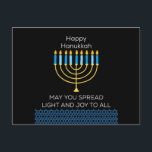 Chag Hanukkah Sameach 2021 Feiertagspostkarte<br><div class="desc">Während wir das Festival der Lichter feiern,  wünschen wir Ihnen eine glückliche Hanukkah Mai Sie und Ihre Familie gesegnet mit Freude und guter Gesundheit diese Hanukkah</div>