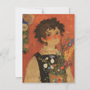 Chagall Vintag Postcard Postkarte