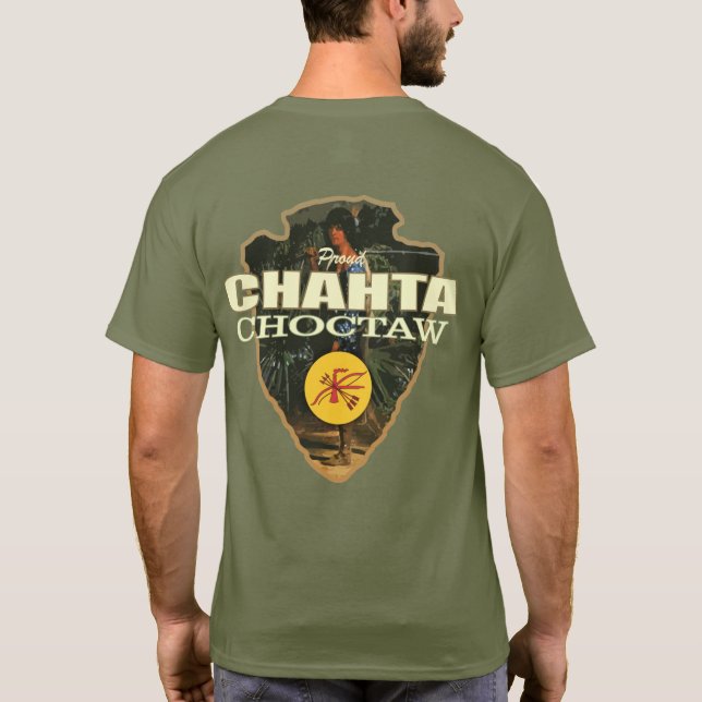 Chahta (Pfeilspitzen) T-Shirt (Rückseite)