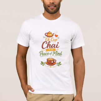 "Chai macht alles wieder gut - Lustiges Hindi-Zita T-Shirt