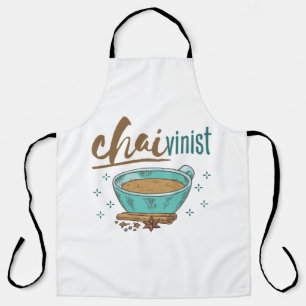 Chai-Tee-Enthusiast "Chaivinist" Schürze