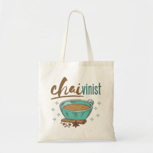 Chai-Tee-Enthusiast "Chaivinist"  Tragetasche