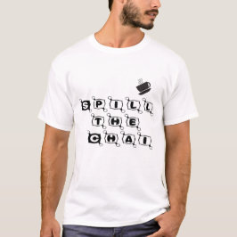 Chai-Witziges-Zitat verteilen T-Shirt