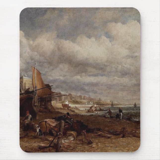 Chain Pier in Brighton von John Constable Mousepad (Vorne)