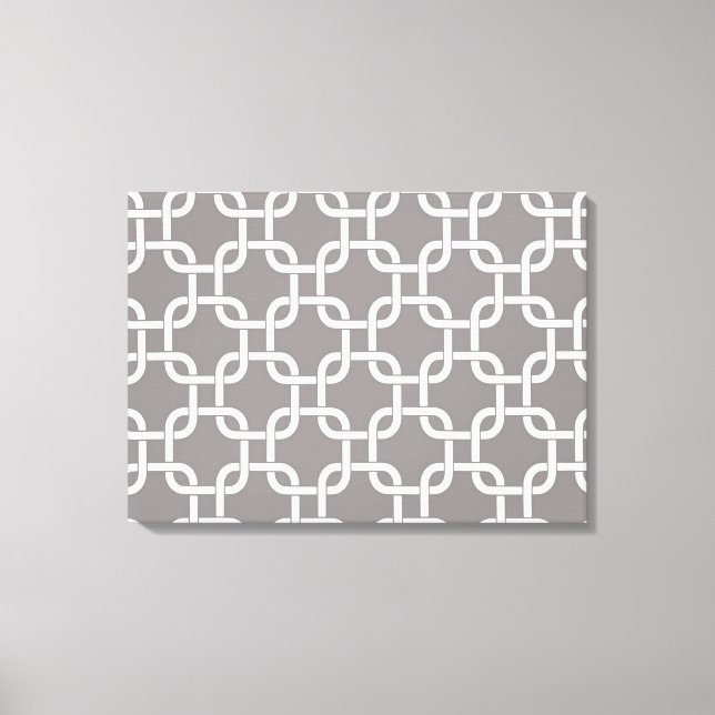 Chainlink Leinwanddruck (Vorderseite)