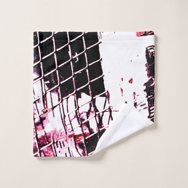 Chainlink Red Towel Waschlappen (Waschlappen)