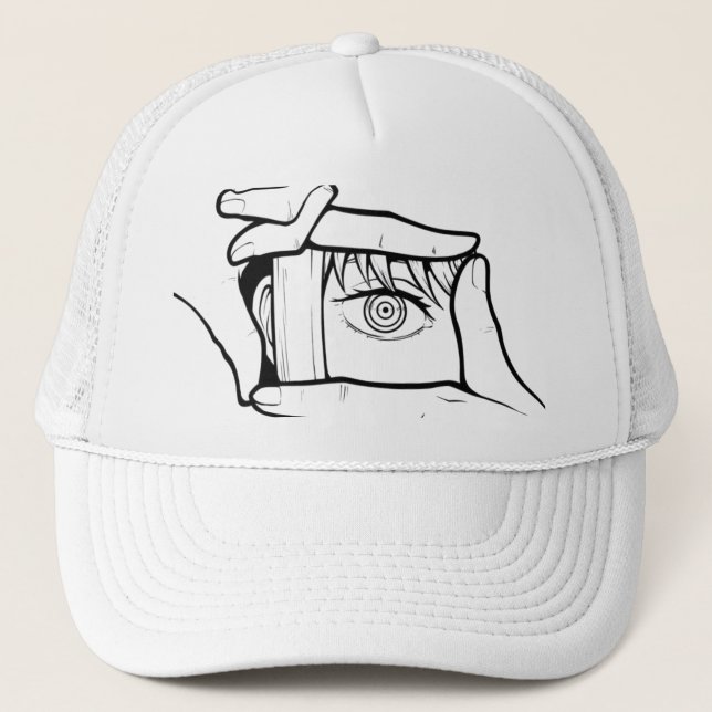 ⚙️ Chains of Madness Trucker Hat – Anime-Inspired  Truckerkappe (Vorderseite)