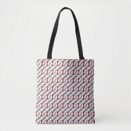 Chains Red Tote Bag