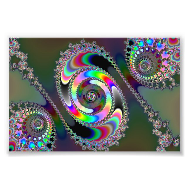 Chainsaw - Fraktal Fotodruck (Vorne)