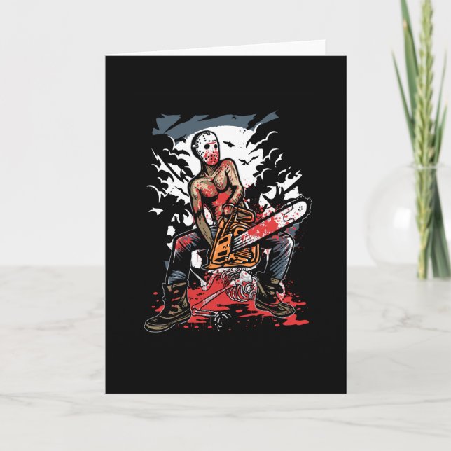 Chainsaw Killer Karte (Vorderseite)