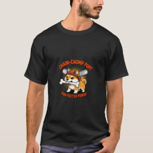 Chainsaw Pup – Süßes Anime-Hund-T-Shirt T-Shirt