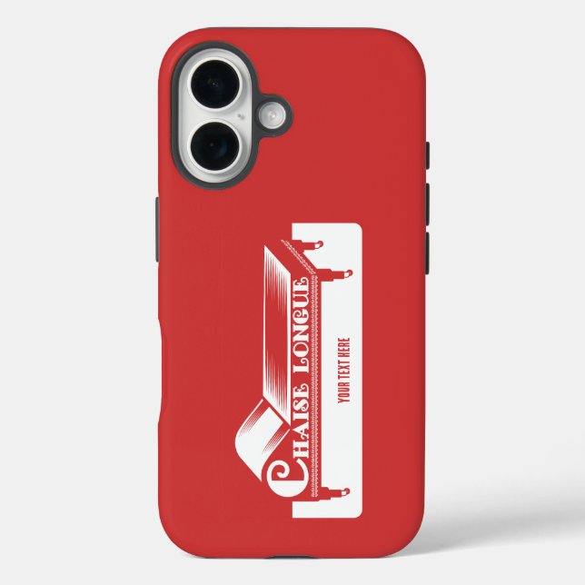 Chaise Longue Case-Mate iPhone Hülle (Rückseite)