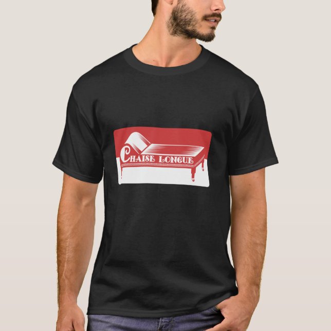 Chaise longue Retro französisches Sofa T-Shirt (Vorderseite)