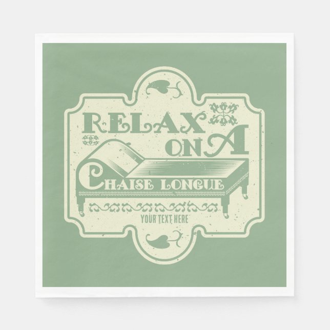 Chaise Longue Serviette (Vorderseite)