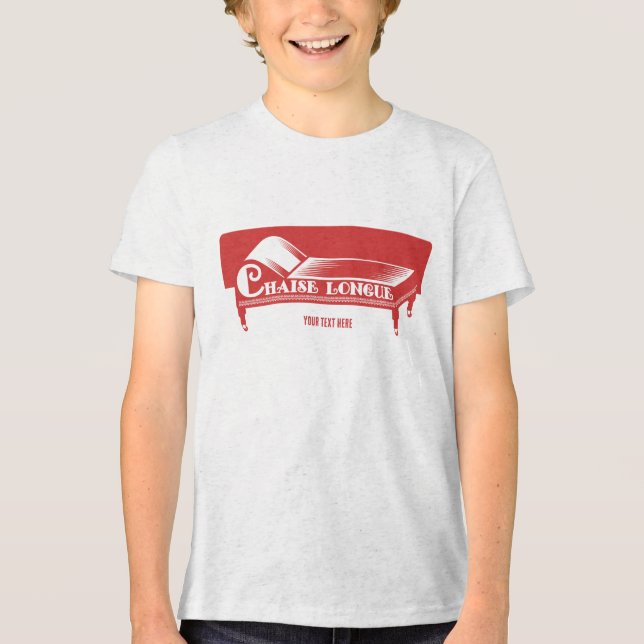 Chaise Longue Tri-Blend Shirt (Vorderseite)