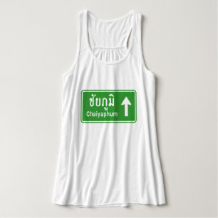 Chaiyaphum Ahead ⚠ Thai Highway Traffic ⚠ Tank Top