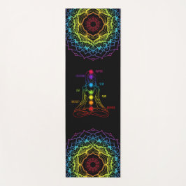 Chakra Affirmations Yoga Mat - 14bl Yogamatte