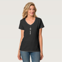 Chakra-Alignment V-Ausschnitt T-Shirt – Minimalist