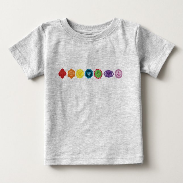 Chakra Baby Football Bodysuit Baby T-shirt (Vorderseite)