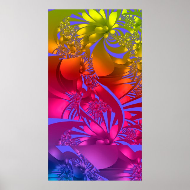 Chakra Blume Poster (Vorne)