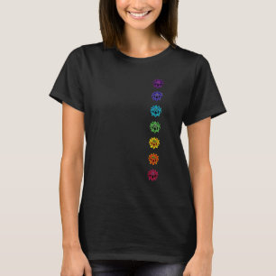 Chakra Buddhismus Lotusblume Yoga Symbol Spiritual T-Shirt