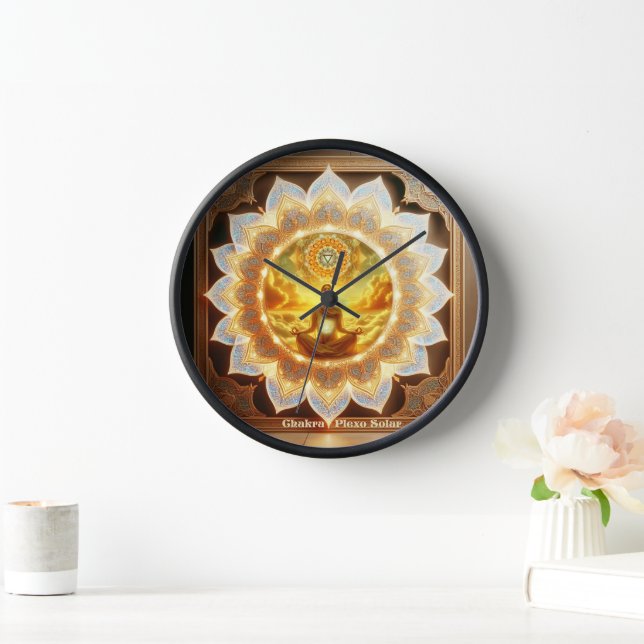 Chakra del Plexo Solar (Manipura) Uhr (Zuhause)