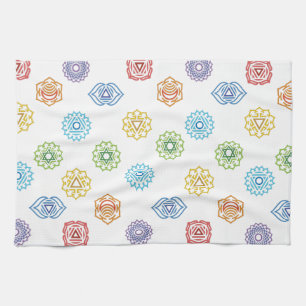 Chakra Energy Kitchtuch Geschirrtuch