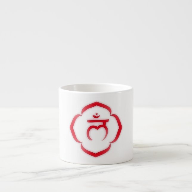 Chakra Espressotasse (Vorderseite)