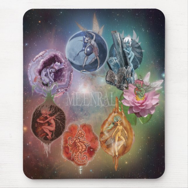CHAKRA FEEN-ZYKLUS MOUSEPAD (Vorne)