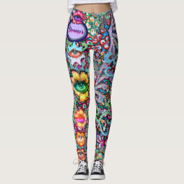 Chakra Floral Dreamer farbenfroh ungewöhnlich myst Leggings