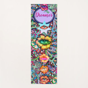 Chakra Floral Dreamer farbenfroh ungewöhnlich myst Yogamatte