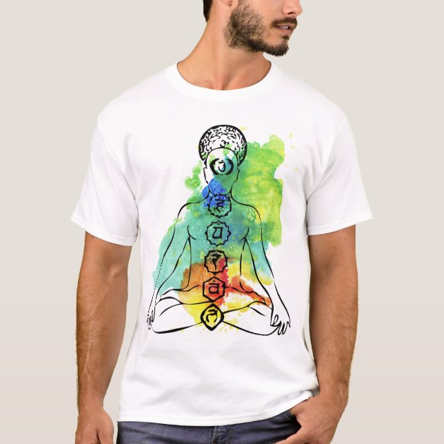 Chakra Fluss T-Shirt (Vorderseite)