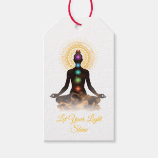 Chakra Healing Gift Tag – Inspirational Spiritual Geschenkanhänger