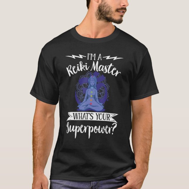 Chakra Healing Reiki Practitioner 7 T-Shirt (Vorderseite)