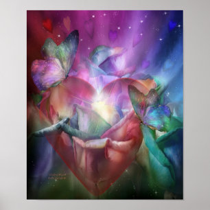 Chakra Heart Fine Art Poster/Print Poster