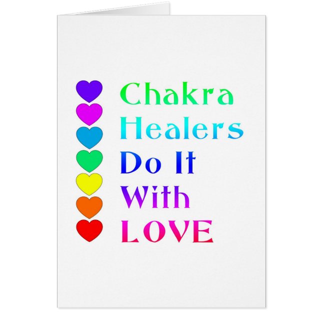 Chakra Heiler machen es mit Liebe in Regenbogenfar (Vorne)