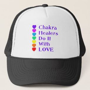 Chakra Heiler tun es mit Liebe Truckerkappe